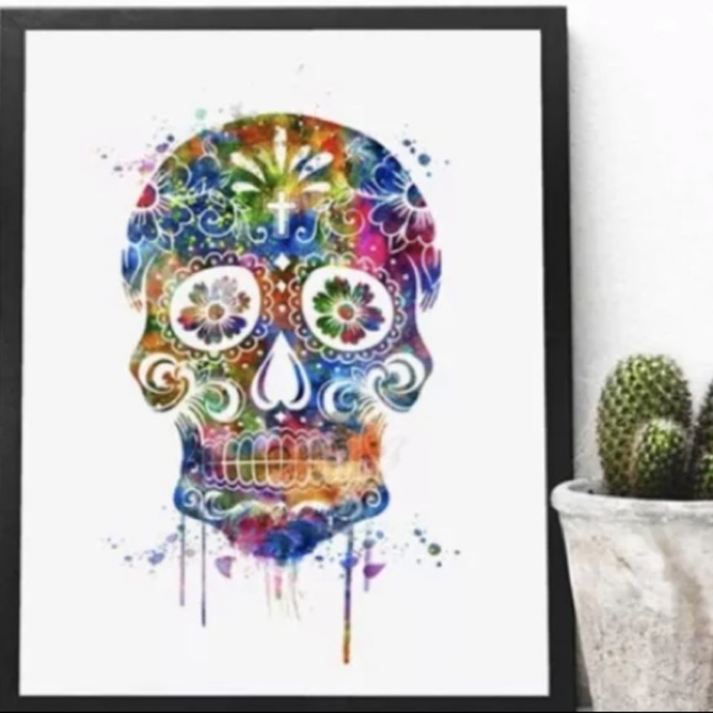Acuarela Arte Poster Print